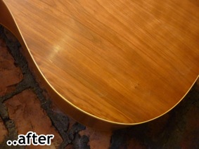 Acoustic Guitar body repair