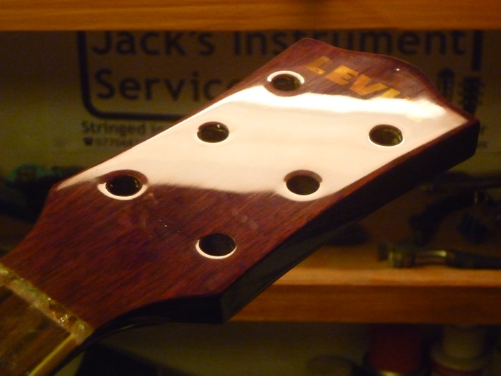 acoustic guitar headstock break repair